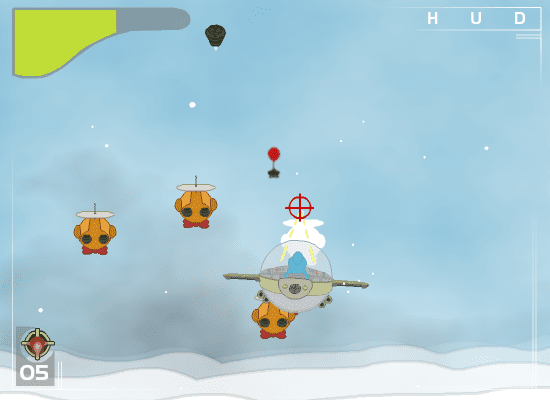 Blue Rabbit's Rocket Rush screenshot