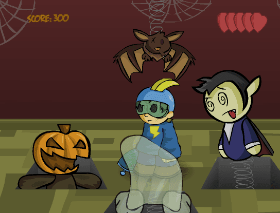Cap'N Zappy in Attack Of The Springed Spooks screenshot