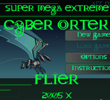 Super Mega Extreme Cyber Ortek Flier 2005 X