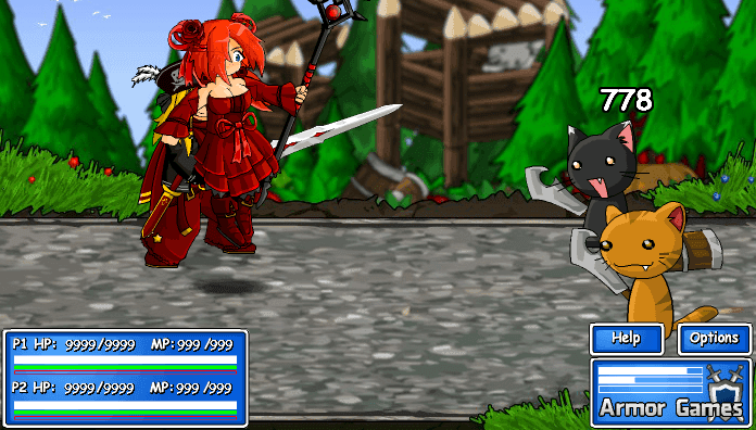 Epic Battle Fantasy II screenshot