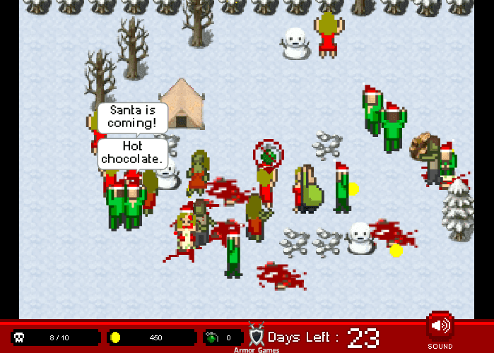 Infectonator Christmas Edition screenshot