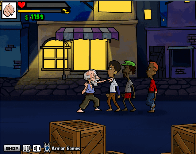 Kung Fu Grandpa screenshot