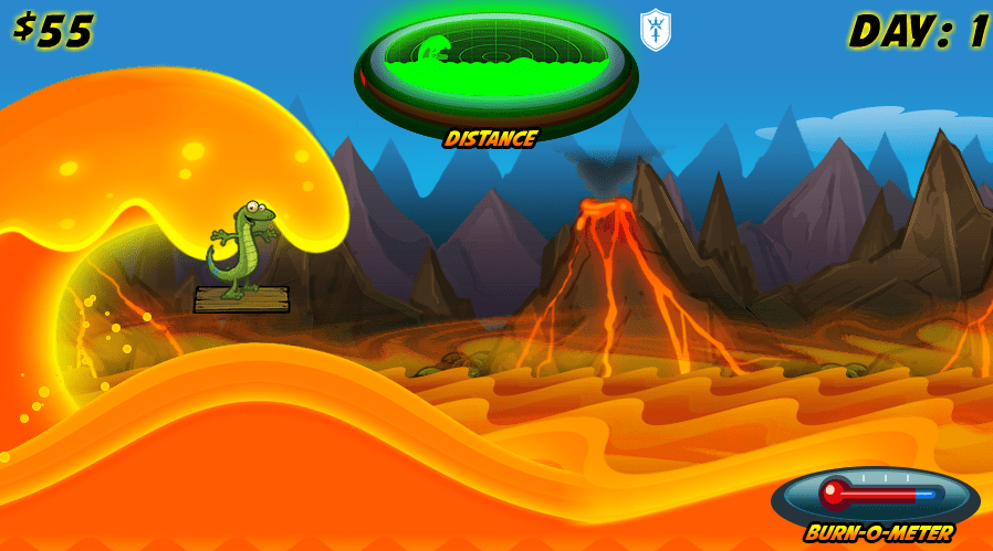 Lava Lizard screenshot