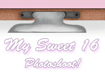 My Sweet 16 Photoshoot