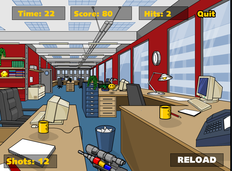 Stress Relief Paintball screenshot