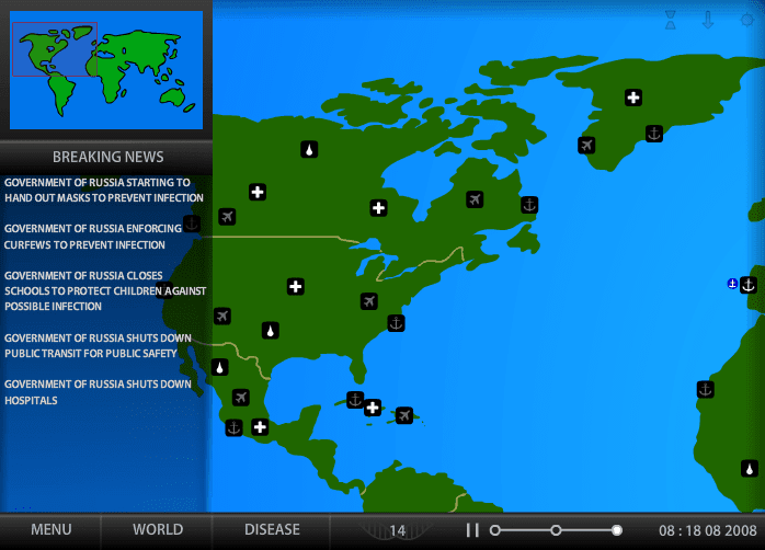 Pandemic II screenshot