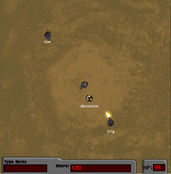QWERTY Warriors! screenshot