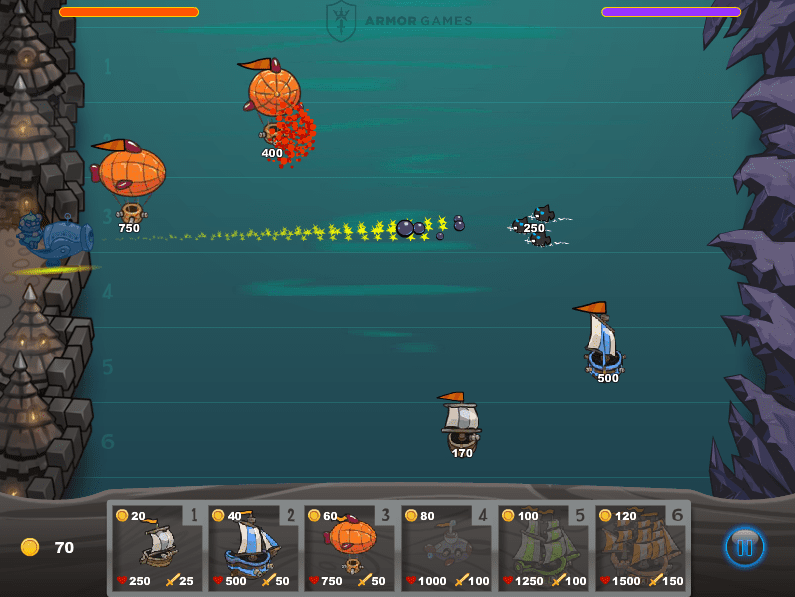 Ships vs Monsters screenshot