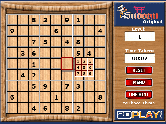 Sudoku Original screenshot