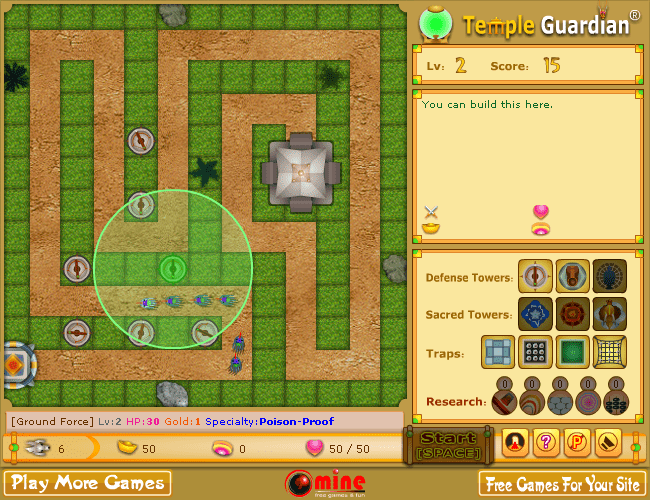Temple Guardian screenshot