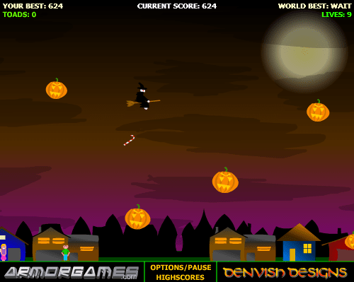 Trick or Toad screenshot