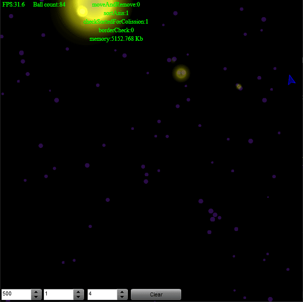 Collision Sparks screenshot