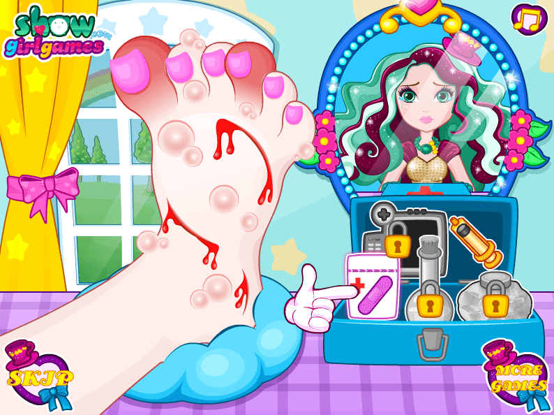 Madeline Hatter Foot Doctor screenshot