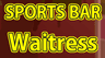 Sports Bar Waitress