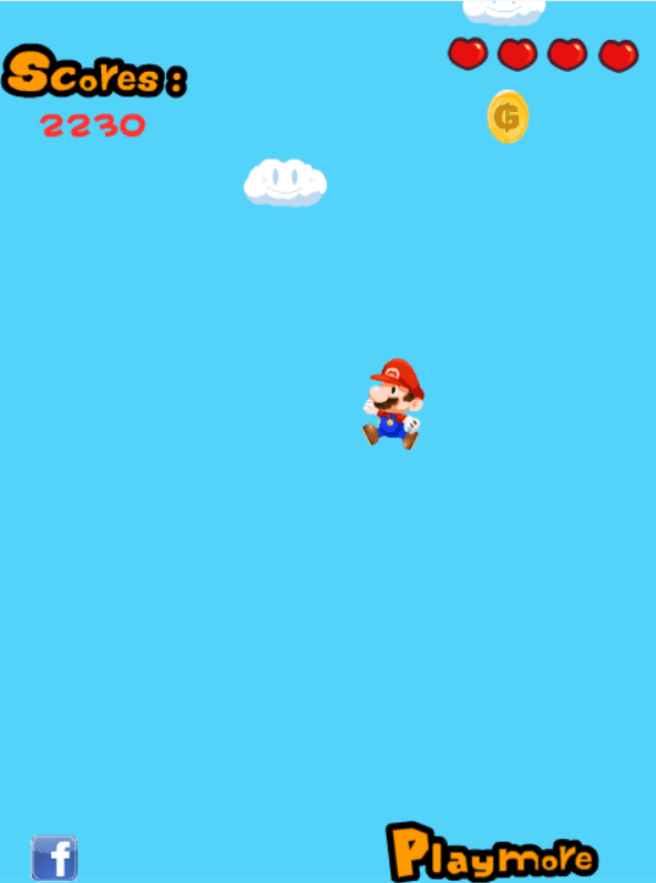 Mario Super Jump screenshot
