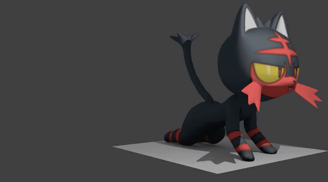 Anthro Litten Turnaround screenshot