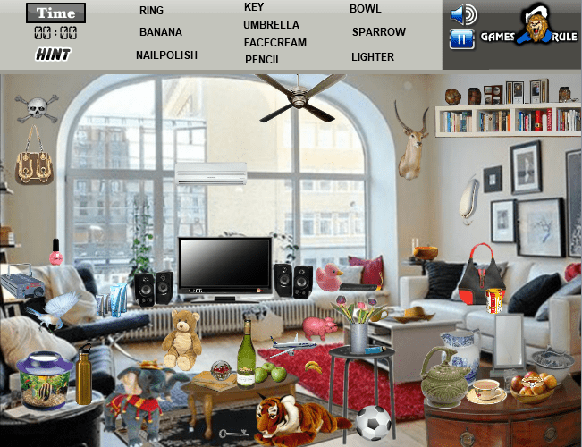 Hidden Objects: Fancy Room screenshot