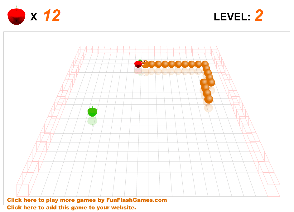 3D Worm screenshot