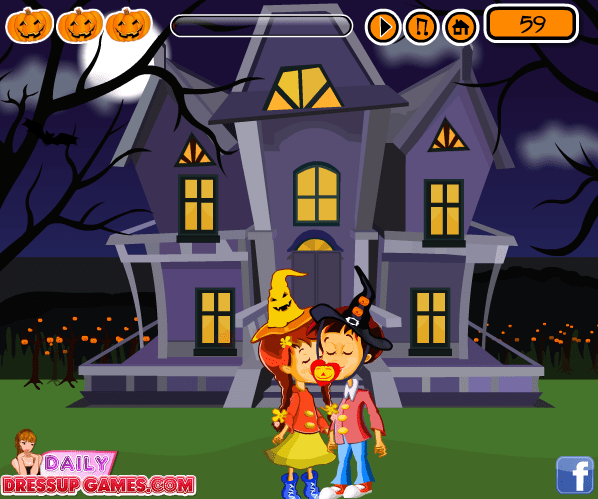 Halloween Night Kiss screenshot