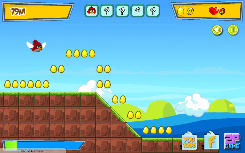 Angry Birds Rock Bird screenshot