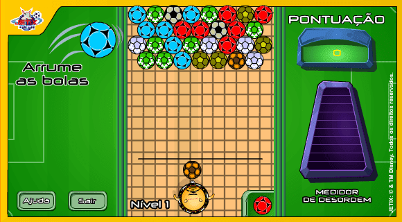 Arrume as Bolas screenshot
