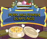Mia Cooking Pork and Prawn Dumplings