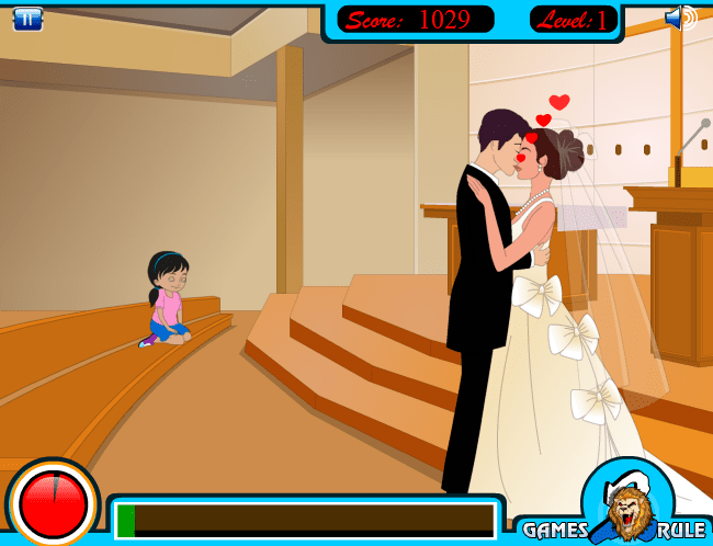 Hiding the Bride Kiss screenshot