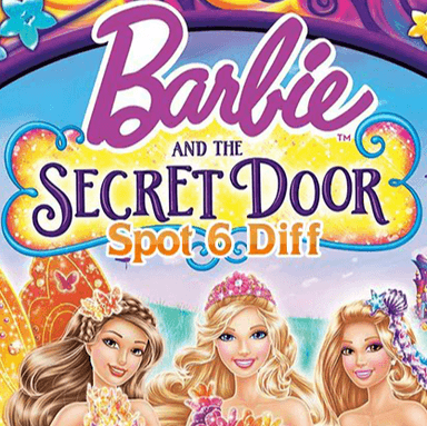 Barbie and The Secret Door: Spot 6 Diff