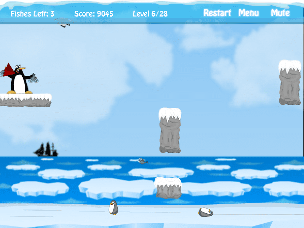 Hungry Little Penguins!!! screenshot