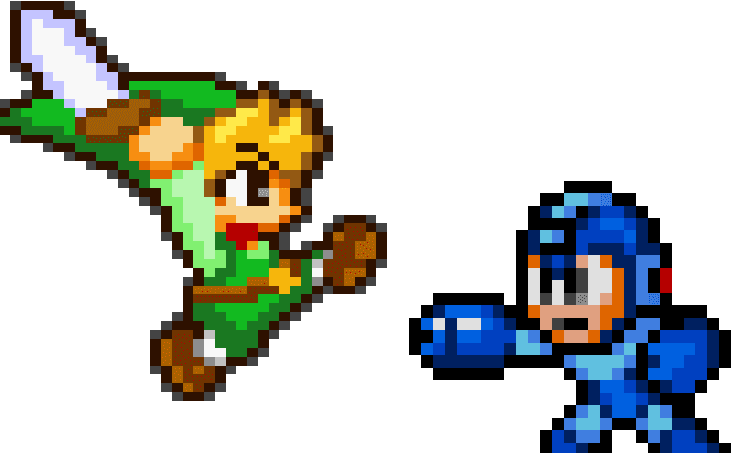 Link Meets MegaMan: Link story