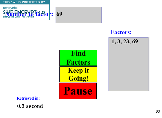 Factor Finder screenshot