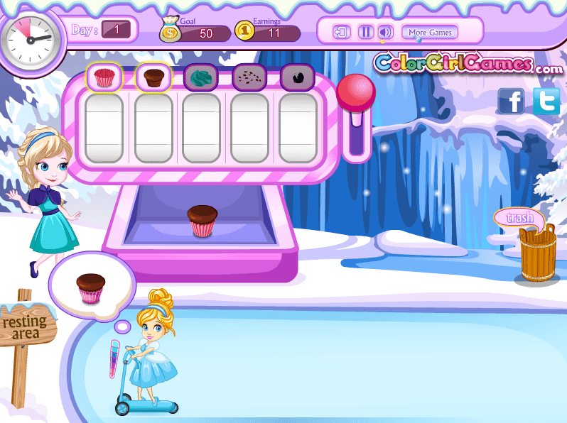 Disney Princess Cupcake Frenzy screenshot