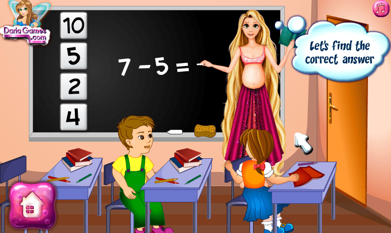 Pregnant Rapunzel School Teacher screenshot