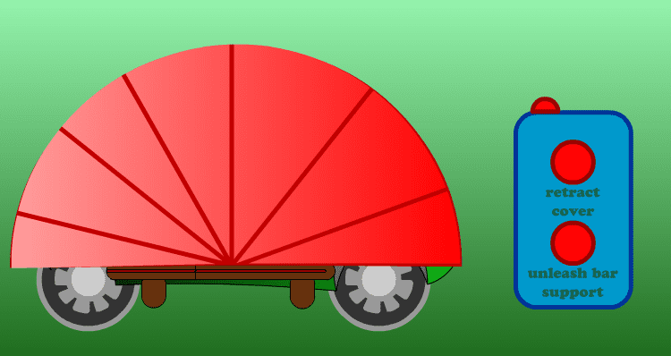 The automanic car cover design screenshot