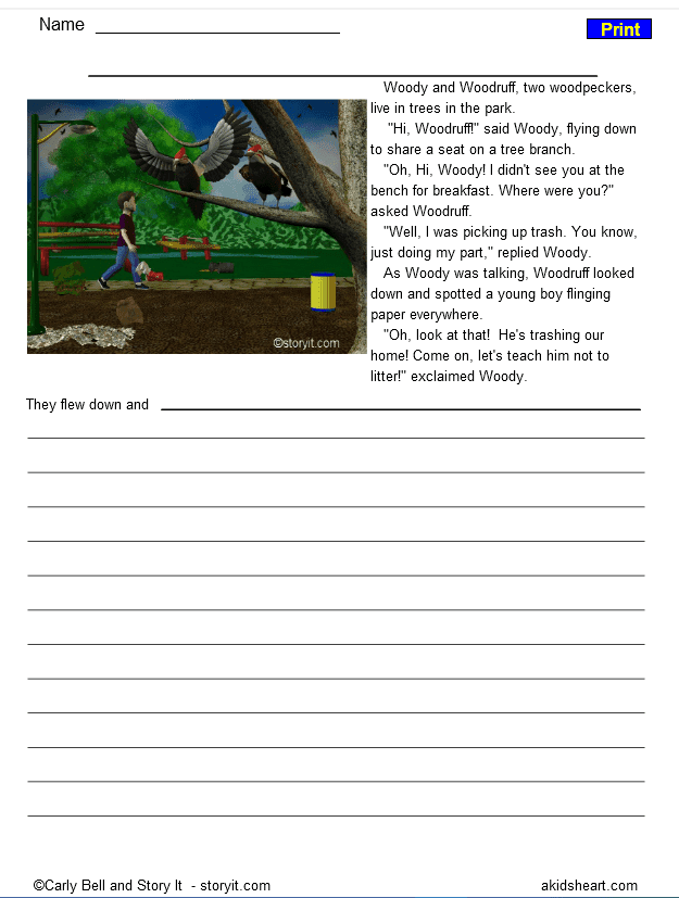 Woodpeckers' Park screenshot