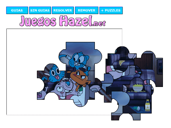 Gumball Movie Night Puzzle screenshot