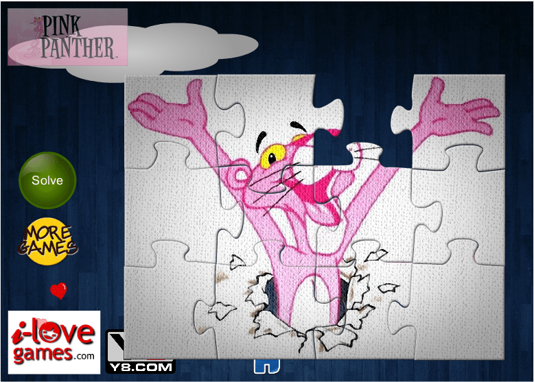 Pink Panther Jigsaw 4 in 1 screenshot