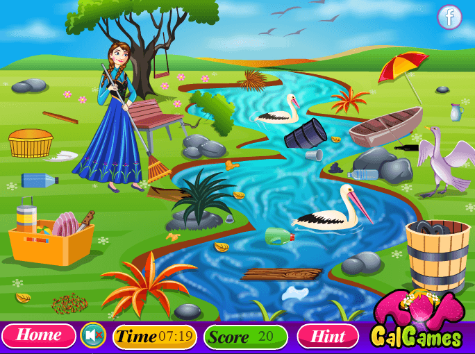 Princess Anna River Cleaning screenshot