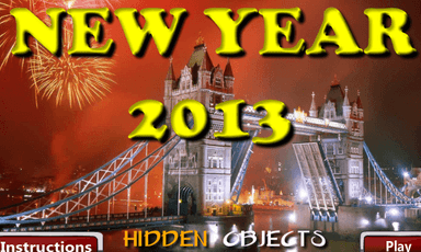 New Year 2013 - Hidden Objects
