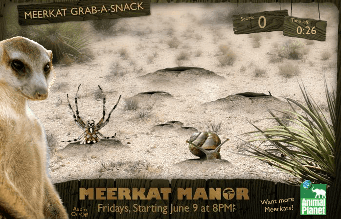Meerkat Manor: Meerkat Grab-a-Snack screenshot