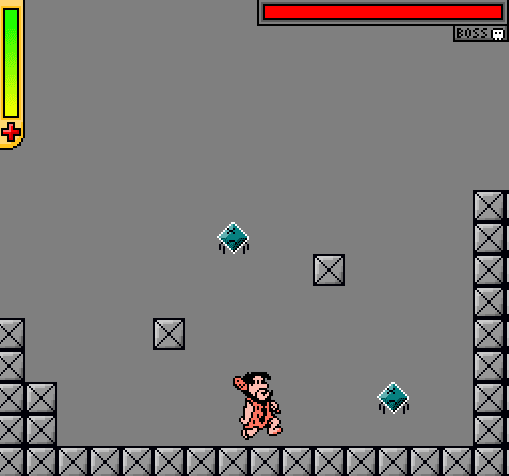 Fred Flintstone Sprite Game - Test Stage screenshot
