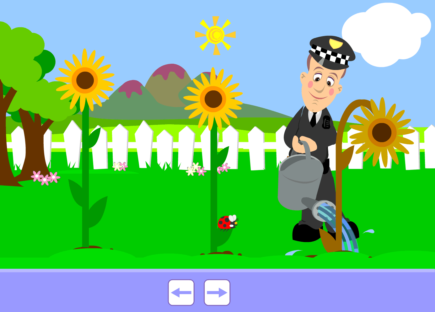 Balamory: PC Plum's Garden Game screenshot