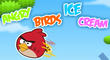 Angry Birds Ice Cream