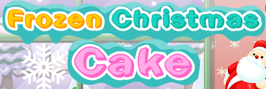 Frozen Christmas Cake
