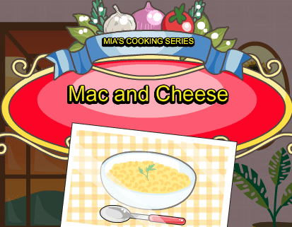 Mia Cooking Mac and Cheese