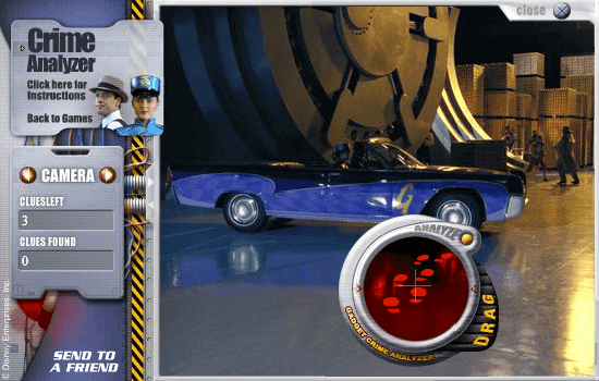 Inspector Gadget 2: Crime Analyzer screenshot