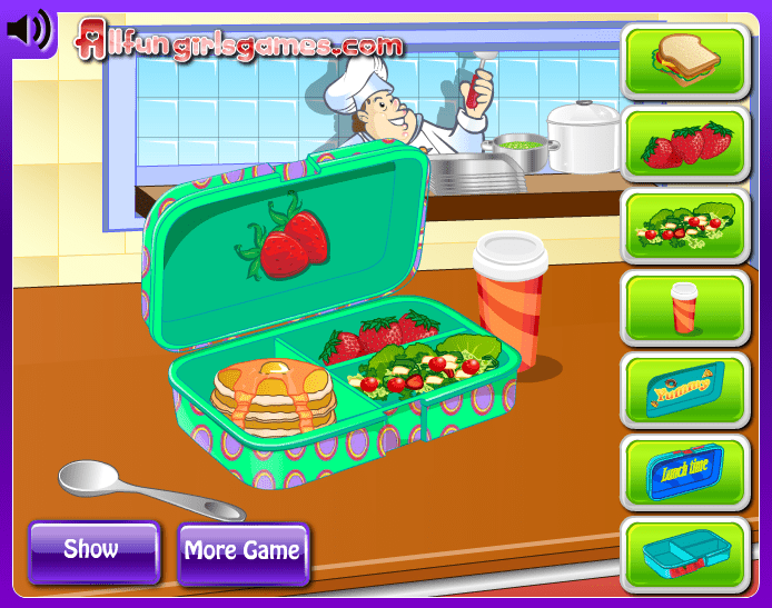Healthy School Lunch screenshot