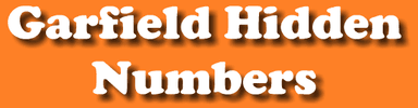Garfield Hidden Numbers