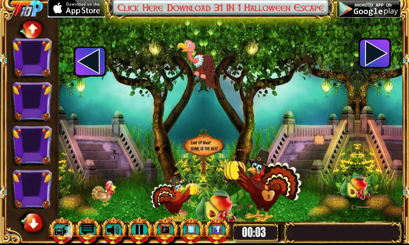 Thanksgiving Release The Small Turkey screenshot