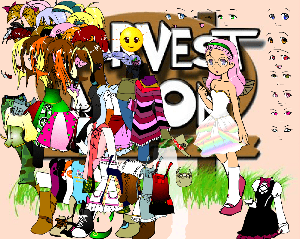 Harvest Moon Dress up screenshot